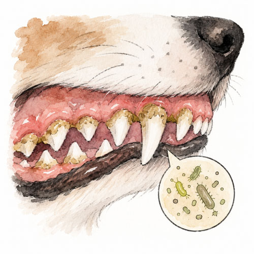Dog-Dental-Plaque dental plaque in dogs