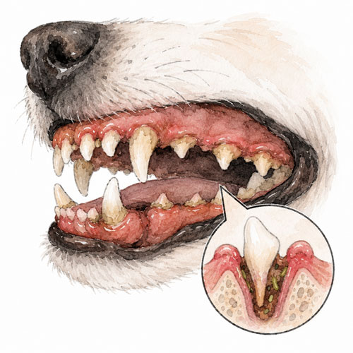 Dog-Gum-Disease dog gum disease